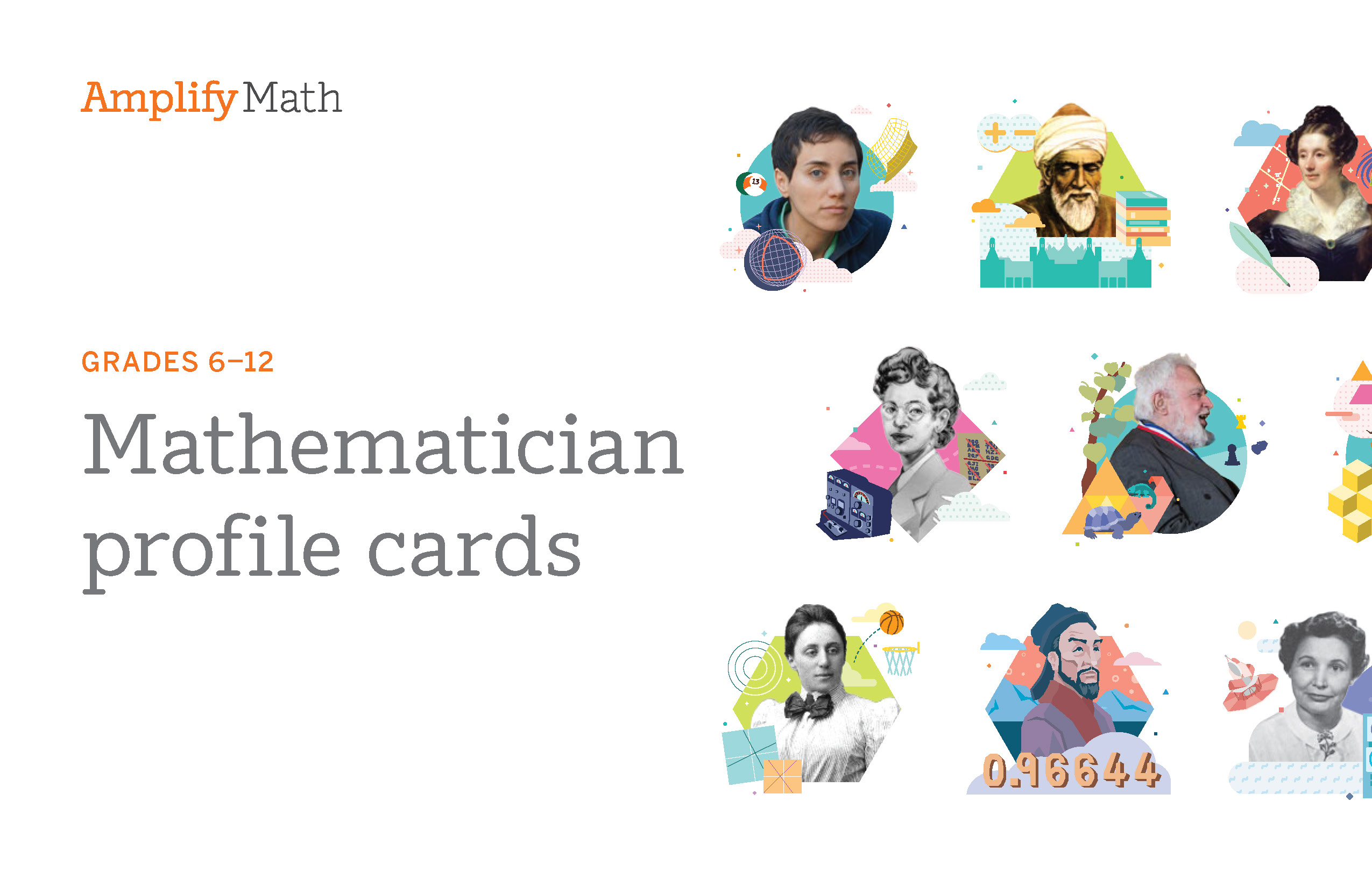 Amplify Math Mathematician Profile Cards | SABES